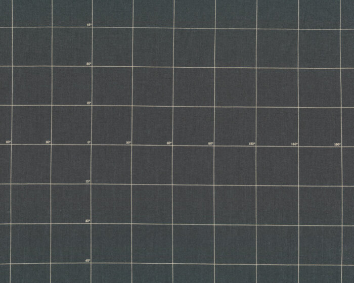 Patchworkstoff MERIDIAN, Koordinaten-Karo, schlammbraun, Windham Fabrics