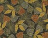 Metallic-Patchworkstoff WILDWOOD GRACE, Blätter, anthrazit-gold, Robert Kaufman