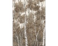Metallic-Patchworkstoff WILDWOOD GRACE, Birken, natur-silber, Robert Kaufman