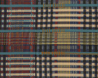Viskosestoff USTICA, Karo-Print, pflaume, burda style