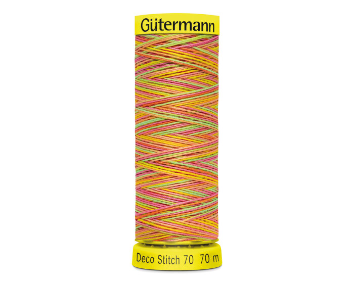 Zierstichfaden DECO STITCH 70, multicolour, Gütermann 9873