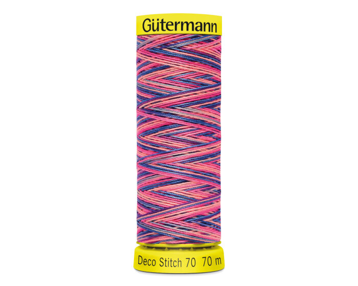 Zierstichfaden DECO STITCH 70, multicolour, Gütermann 9819