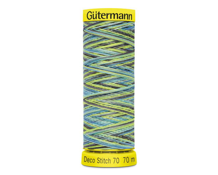 Zierstichfaden DECO STITCH 70, multicolour, Gütermann 9852