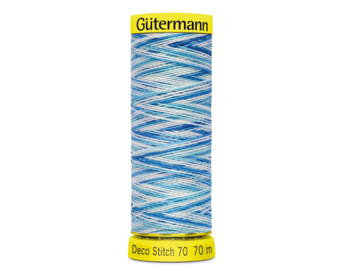 Zierstichfaden DECO STITCH 70, multicolour, Gütermann 9954