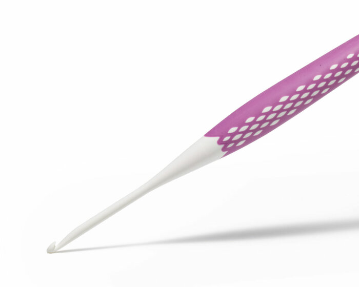 Häkelnadel ERGONOMICS 3 mm Stärke, fuchsia, Prym
