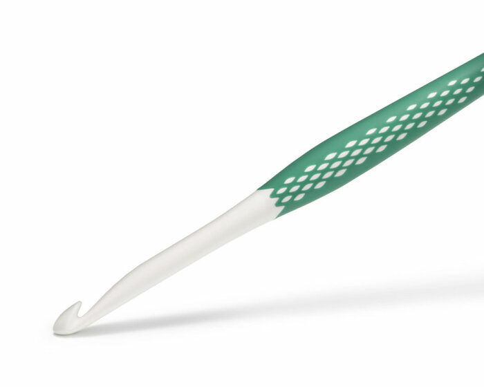 Häkelnadel ERGONOMICS 7 mm Stärke, grün, Prym