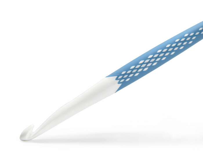 Häkelnadel ERGONOMICS 9 mm Stärke, blau, Prym