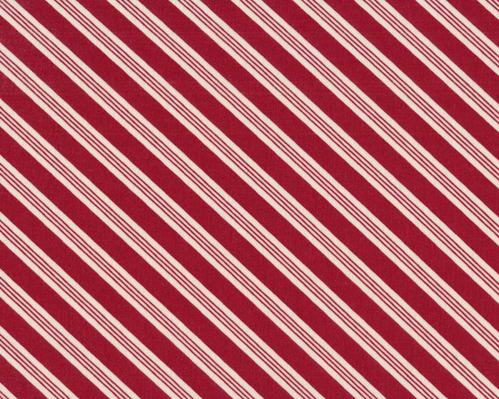 Patchworkstoff HOME FOR THE HOLIDAYS, Streifen, dunkelrot, Studio E