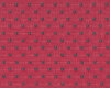 Baumwoll-Viskosestoff SCHLEIFE, eingewebte Fäden, rot, Toptex