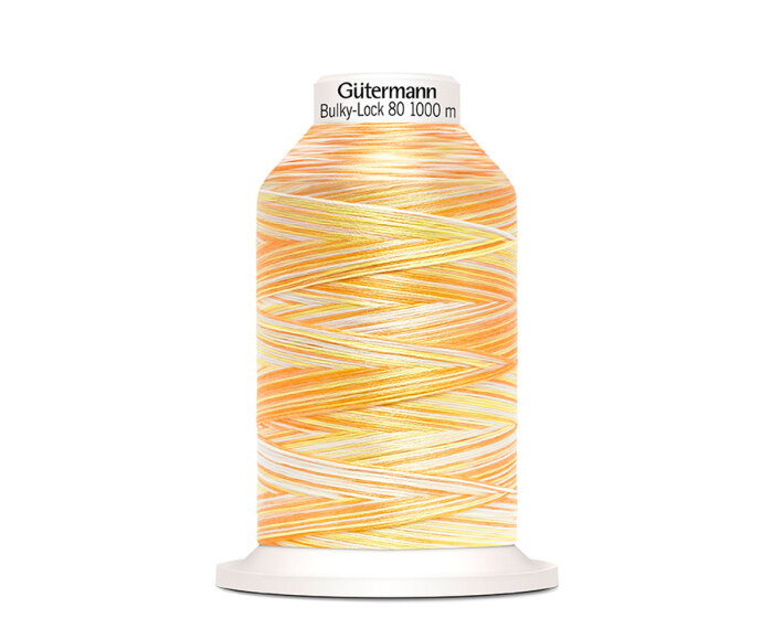 Bauschgarn BULKY-LOCK 80, multicolor, Gütermann 9914