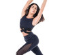 Meshstoff TULE SPORT, feinmaschig, schwarz