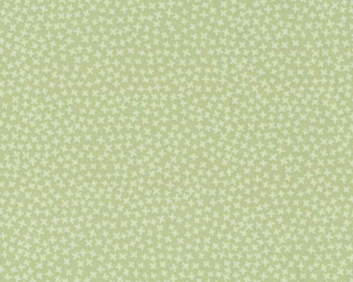 Patchworkstoff JAX, Kreuzchen, lindgrün, Dear Stella