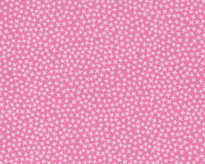 Patchworkstoff JAX, Kreuzchen, rosa, Dear Stella