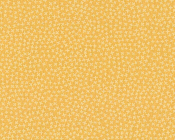 Patchworkstoff JAX, Kreuzchen, helles orange, Dear Stella
