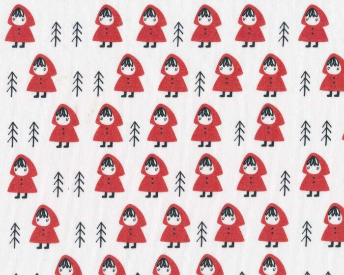 Bio-Baumwolljersey LITTLE RED RIDING HOOD, Lillestoff