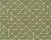 Popeline JIOMETRI, Fliesenmuster, olive