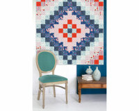 Popeline-Patchworkstoff FLOWERETTE, Punkte, hellrot, Art Gallery