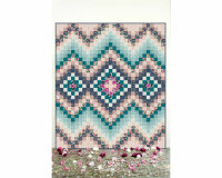Popeline-Patchworkstoff TROUVAILLE, Blüten, rosa, Art Gallery