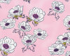 Popeline-Patchworkstoff TROUVAILLE, Blüten, rosa, Art Gallery