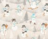 Patchworkstoff SNOW VALLEY, Schneemänner, Wilmington Prints