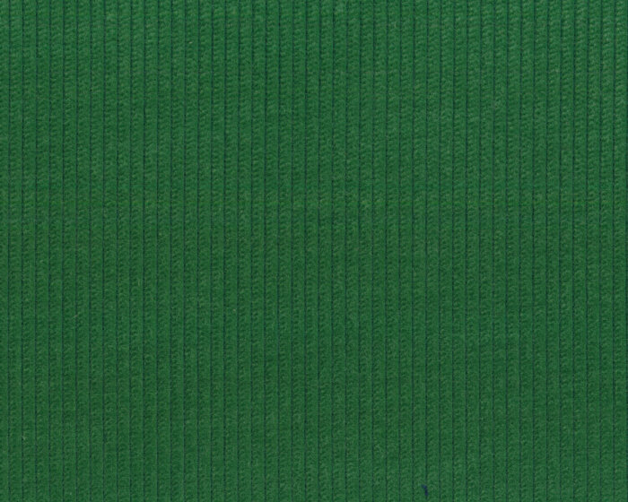 Italienischer Breitcordstoff COTONE, grün