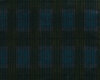 Italienischer Breitcordstoff ROLANDO, Karoprint, petrol-blau
