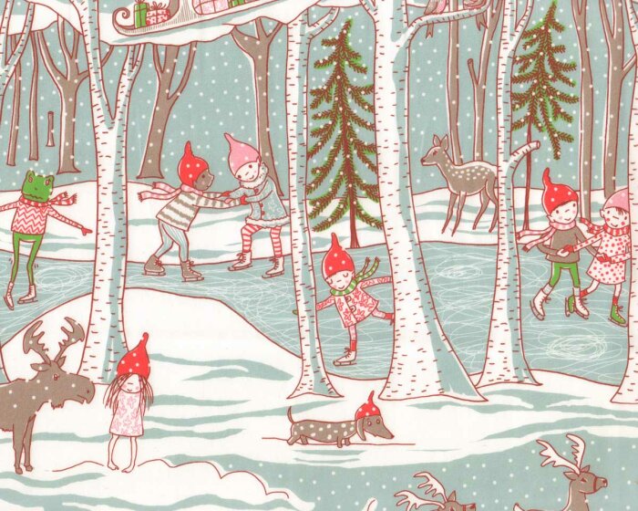Bio-Baumwollstoff WICHTELWINTER, Susalabim