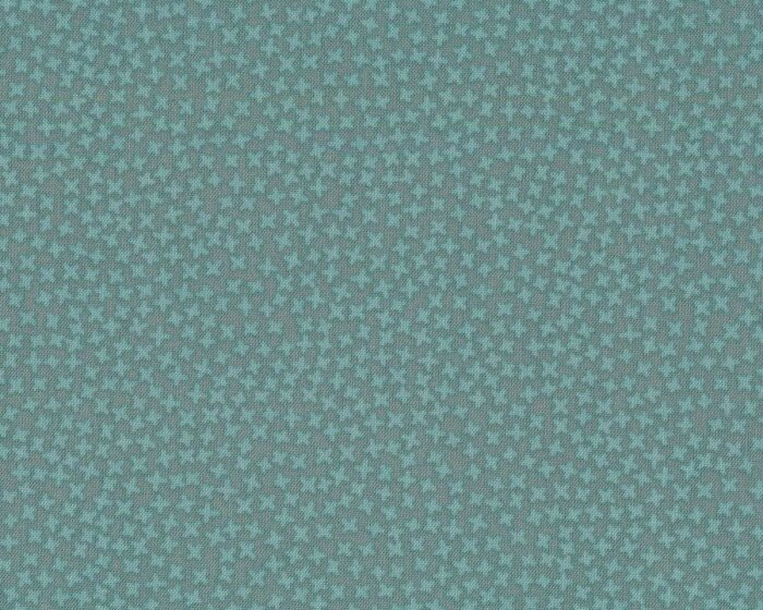 Patchworkstoff JAX, Kreuzchen, grüngrau, Dear Stella