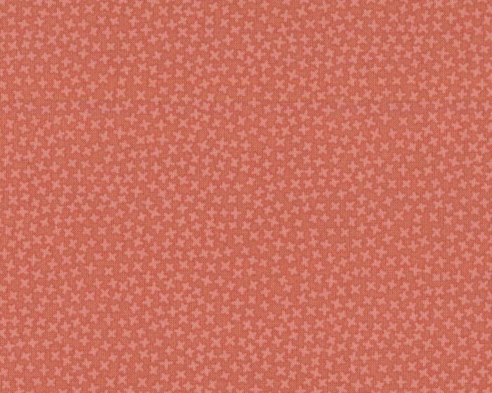 Patchworkstoff JAX, Kreuzchen, dunkles aprikot, Dear Stella