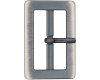 Gürtelschnalle aus Metall, Union Knopf gunmetall-silber 30 mm