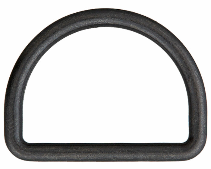 D-Ringe aus Metall, Union Knopf gunmetall 20 mm