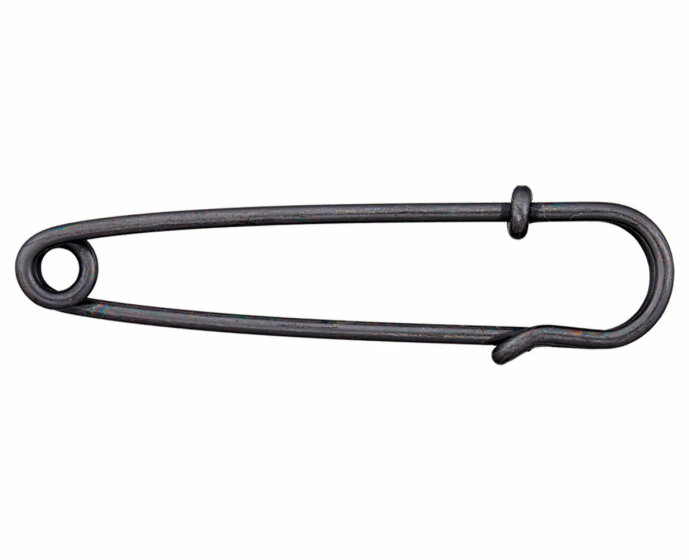 Kiltnadel aus Metall, Union Knopf gunmetall 50 mm