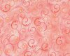 Rückseitenstoff SWIRLING SPLENDOR, Kringel, lachsrosa, Greta Lynn