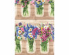 Patchworkstoff WILDFLOWER BOUQUET, Blumen im Glas, Timeless Treasures