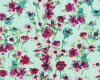 Popeline-Patchworkstoff AQUARELLE, Anemonen, mintgrün, Katarina Roccella