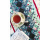 Popeline-Patchworkstoff AQUARELLE, Butterblumen, weiß, Katarina Roccella