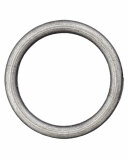 Metall-Ring, Union Knopf altsilber 40 mm