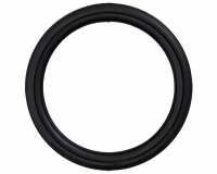 Kunststoff-Ring, Union Knopf schwarz 8 mm