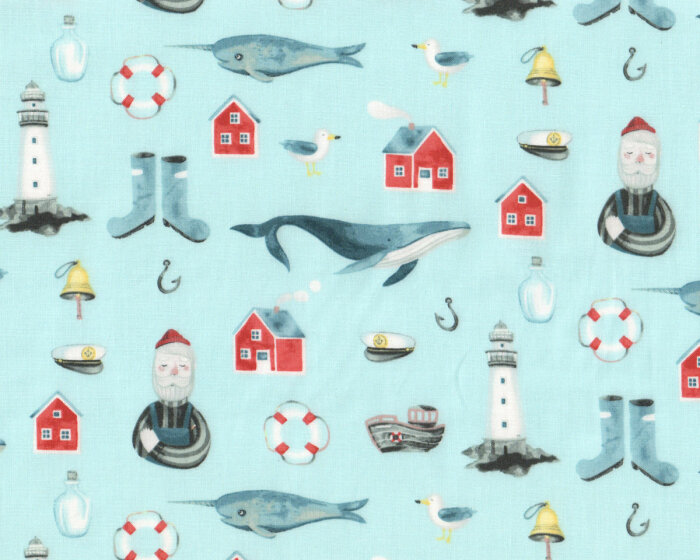 Patchworkstoff HOOKED ON A FEELING, Fischer, Dear Stella