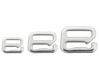 Wäsche- und Bikinihaken aus Metall, silber, Union...