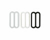 Wäsche- und Bikiniversteller aus Kunststoff, Union Knopf schwarz 13 mm