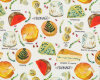 Patchworkstoff PARDON MY FRENCH, Käse, Dear Stella