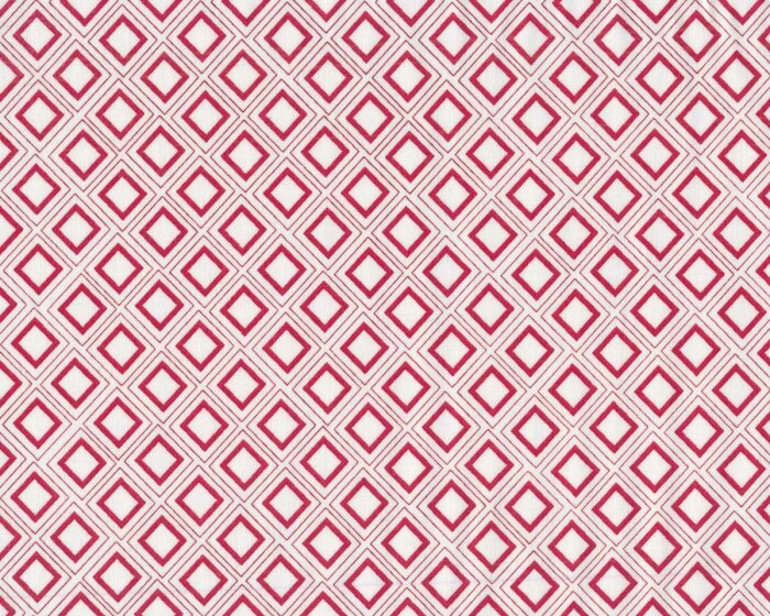 Patchworkstoff MORRISON PARK, Rauten, rot, Pat Sloan