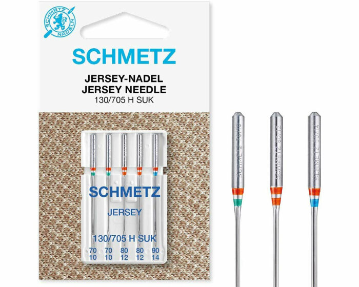 Nähmaschinennadeln JERSEY, Schmetz 100