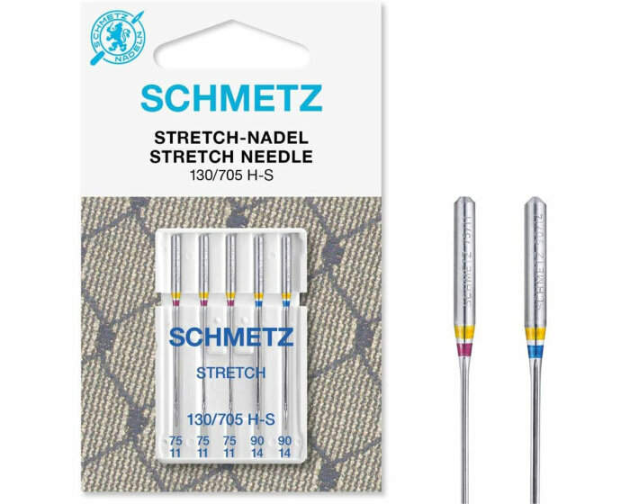 Nähmaschinennadeln STRETCH, Schmetz 75-90 sortiert