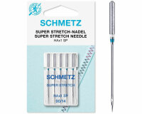 Nähmaschinennadeln SUPER STRETCH, Schmetz 75-90 sortiert