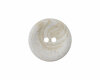Recycelter Kunststoffknopf MARMOR, Union Knopf 20 mm creme