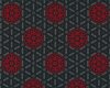 Patchworkstoff MOROCCAN RED, Ornament-Kreise, Henry Glass