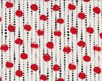 Patchworkstoff MOROCCAN RED, Tupfen, Henry Glass