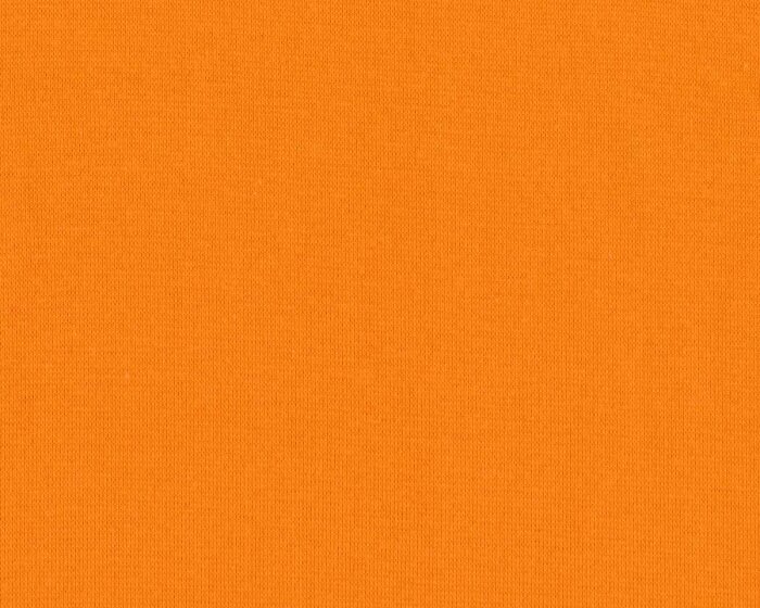 Bündchen-Stoff FEINRIPP LIGHT, orange, Swafing